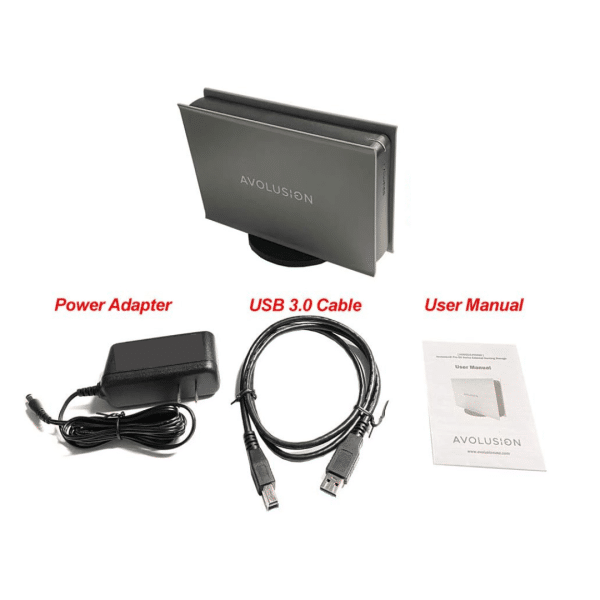 Disco Duro Externo para Juegos USB 3.0 Avolusion Pro 5x 2 TB Compatible Xbox