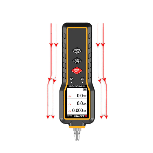 Medidor de Vibración Digital Analizador de Vibraciones Probador SNDWAY SW-65A