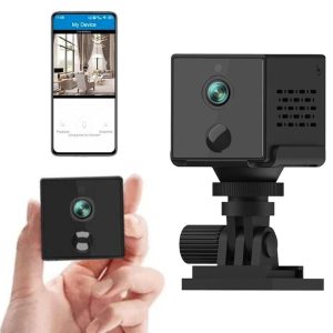 Mini Cámara Espia Tarjeta SIM 5MP 4G Batería Integrada 3000mAh Vigilancia Seguridad Grabadora