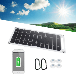 Cargador Panel Solar USB 5V 100W Senderismo Aire Libre Portátil Impermeable - Novedades - Ecuador