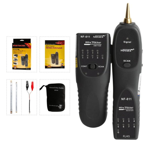 Seguidor De Tonos Y Probador Redes Lan Tester Tracker Nf-811
