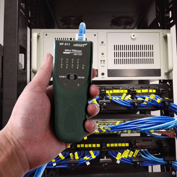 Seguidor De Tonos Y Probador Redes Lan Tester Tracker Nf-811
