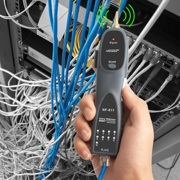 Seguidor De Tonos Y Probador Redes Lan Tester Tracker Nf-811