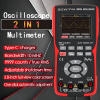 Multimetro con Osciloscopio Doble Canal ZT-702S Multifunción Generador de Señal