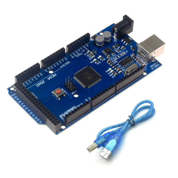 Arduino Mega 2560 R3 + Cable Placa Electrónica ATmega 2560