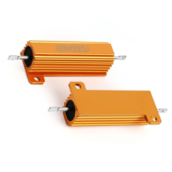Resistencia De Carga 50w 22 Ohm Disipador De Aluminio