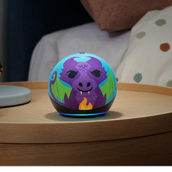 Amazon Echo Dot Echo Dot 5th Gen Kids con Asistente Virtual Alexa Color Dragon 110V/240V