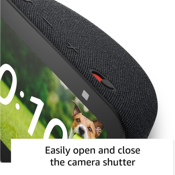 Amazon Echo Show 5 3ra Generación Lanzamiento 2023 Pantalla Inteligente con el Doble de Graves y un Sonido más Claro Carbón