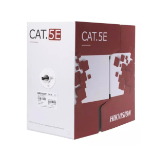 Metro de Cable Utp Cat 5E Hikvision 100% Cobre para Exterior