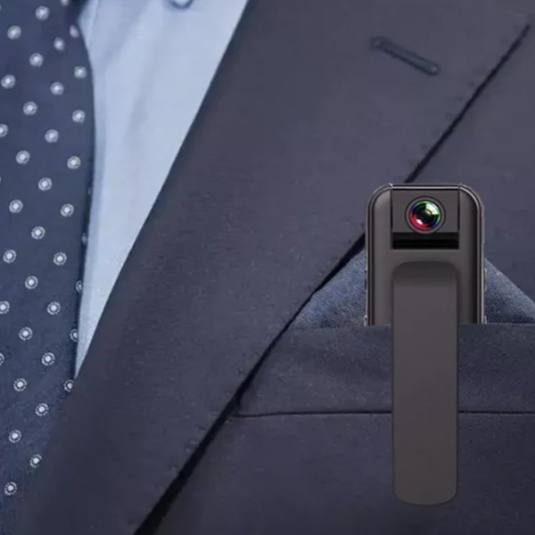 Mini Cámara de Visión Nocturna Infrarroja WIFI Pantalla LED Bodycam