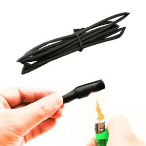 Metro de Tubo Aislante Termoencogible Protector Termofundente 2 mm Negro - Accesorios - Ecuador