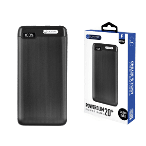 Power Bank 20000 Mah Usb Dual Led Mini Slim 20+ Unno - Accesorios - Ecuador