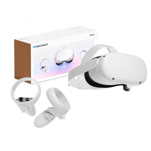Visor de Realidad Virtual Oculus Meta Quest 2 Todo en Uno con 128 GB