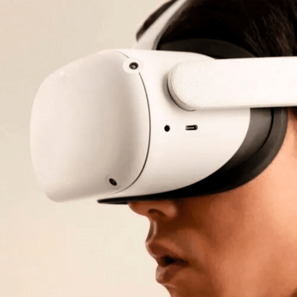 Visor de Realidad Virtual Oculus Meta Quest 2 Todo en Uno con 128 GB