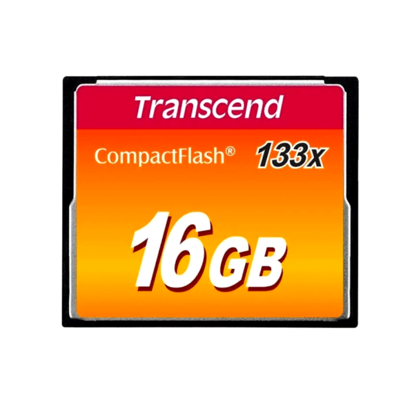 Memoria Compact Flash Transcend 16 Gb Camera Hd 3d Video 133x