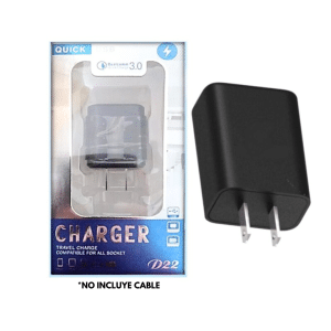 Cargador de Celular Carga Rápida 3A Samsung Iphone Xiaomi - Repuestos Celular - Ecuador