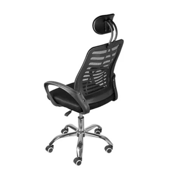 Silla Ejecutiva con Reposa brazos Negra Xtratech SILLA FC33 Ergonomica