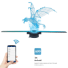 Proyector Holografico 3D WIFI LED 224 Ventilador T42 42cm Publicidad