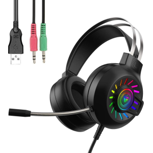 Audífonos Gamer G10 RGB 7.1 Headset Negro