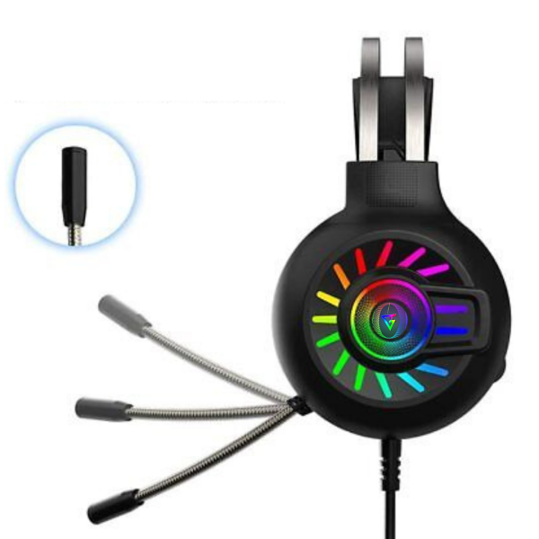 Audífonos Gamer G10 RGB 7.1 Headset Negro