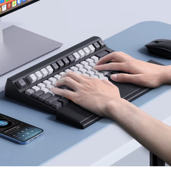 Almohadilla Reposamuñecas para Teclado Hagibis Cojín Pad Soporte Muñeca
