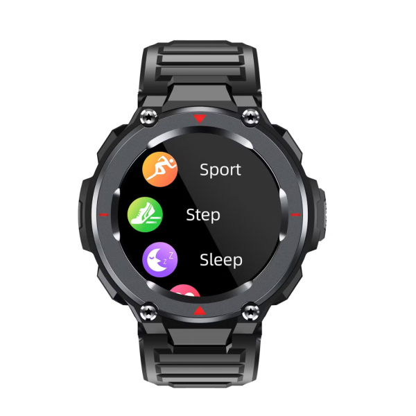 Reloj Inteligente KE3 Bluetooth Llamada Monitor de Salud Deporte Fitness Tracker S100 Smartwatch con Linterna Luz