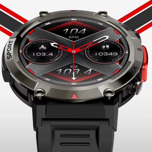 Reloj Inteligente KE3 Bluetooth Llamada Monitor de Salud Deporte Fitness Tracker S100 Smartwatch con Linterna Luz