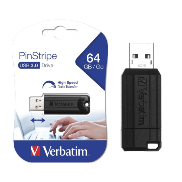 Flash Memory Pendrive 64gb Usb 2.0 Verbatim