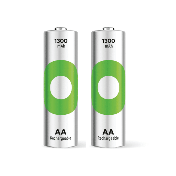 Set de 2 Pilas Recargable GP AA 1.2 V Voltios