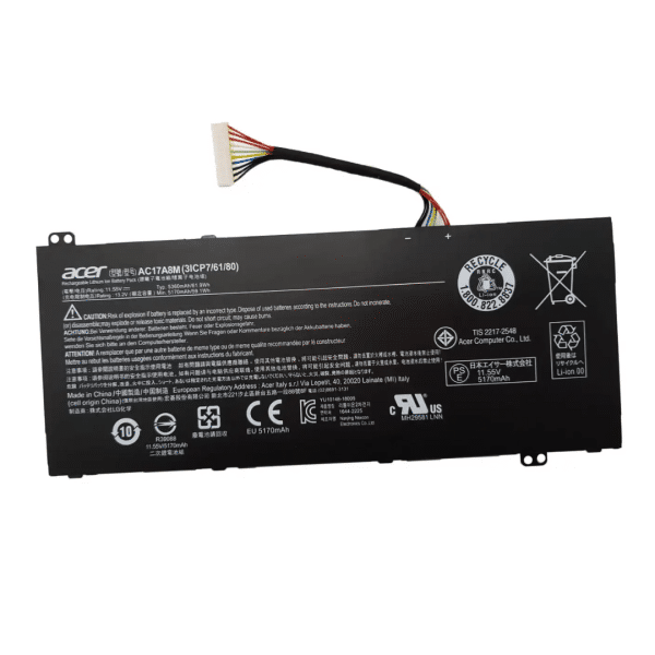Bateria Acer Aspire AC17A8M X3 TMX3410-M TMX314-51-M TMX3310-M SP314-52TMX30 TMX40-51 N1811