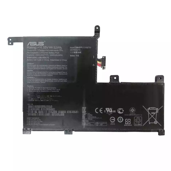 Bateria Asus Zenbook Flip C31N1703 Q505UA Q525UA UX561UA UX561UN 3ICP6/60/72