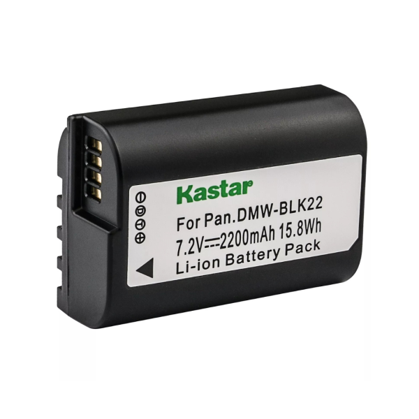 Bateria para Panasonic Lumix S5 II DC-S5 GH5 GH6 DMW-BLK22
