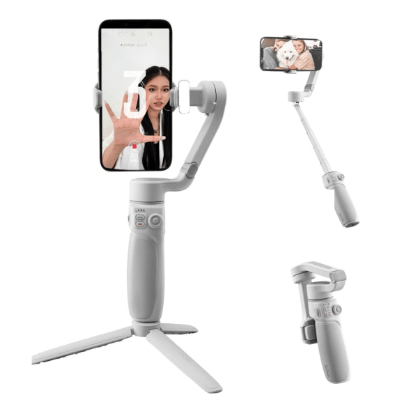Estabilizador Zhiyun Smooth Q4 Combo Celulares de 3 Ejes Plegable Portátil Vlogging YouTube TikTok