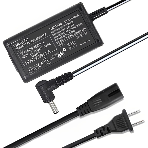 Cargador para Canon Ca-570 Compacto Dc310 Eos 5d Vixia
