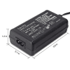 Cargador para Canon Ca-570 Compacto Dc310 Eos 5d Vixia