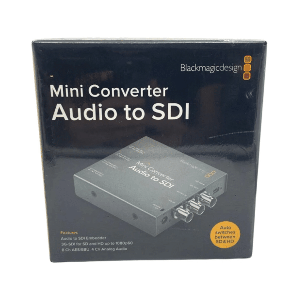 Miniconvertidor SDI a Audio de Blackmagic Design CONVMCSAUD