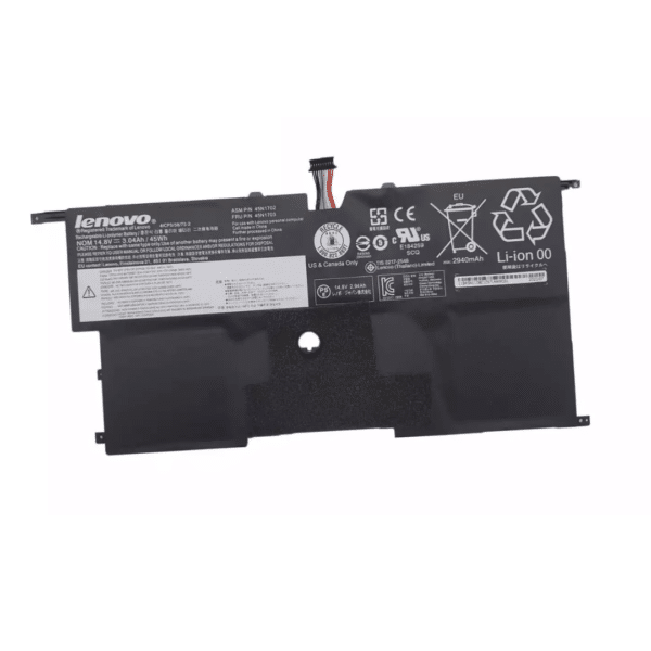 Bateria Lenovo ThinkPad X1 45N1700 45N1701 5n1702 45n1703 Carbon Gen 2 00HW003 20A7 20A8