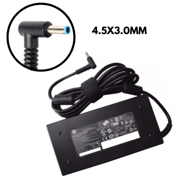 Cargador Hp 19.5v 6.15a 120W 4.5x3.0mm Punta Azul