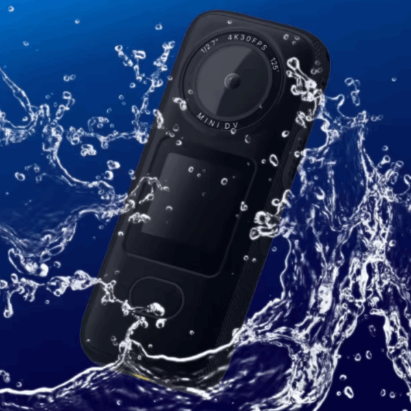 Mini Cámara de Video 4K 30KPS Pantalla LED con Touch Bodycam Deportes