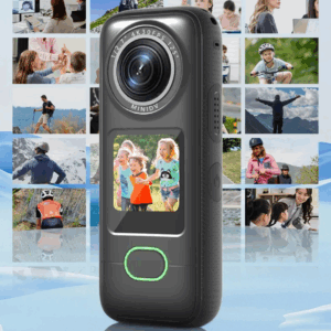 Mini Cámara de Video 4K 30KPS Pantalla LED con Touch Bodycam Deportes
