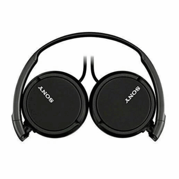 Auriculares Sony MDR-ZX110 serie ZX negros MDRZX110 on-ear alámbricos