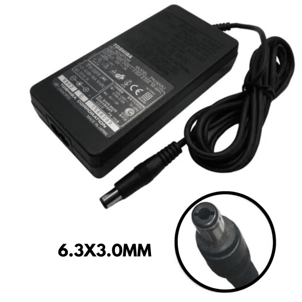 Cargador Adaptador Toshiba 15V 3A 45W 6.3×3.0mm PA2450U