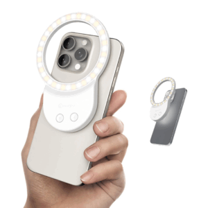 Luz recargable selfie clip de luz para celular con imán brillo ajustable maquillaje TikTok transmisión