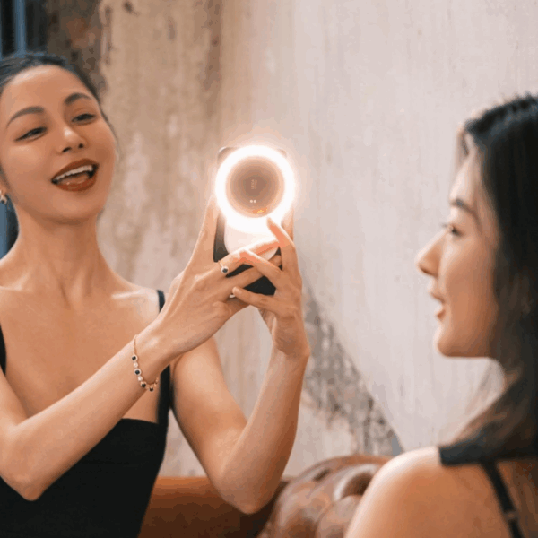 Luz recargable selfie clip de luz para celular con imán brillo ajustable maquillaje TikTok transmisión
