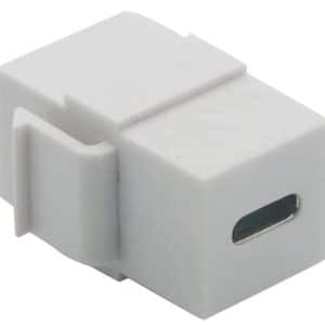 Faceplate Conector Keystone USB C Usb-C