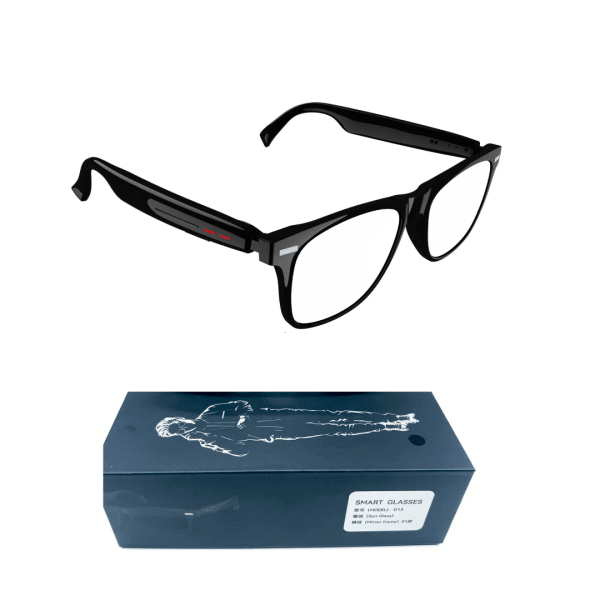 Gafas Inteligentes Control Remoto Bluetooth Música Conducción Auriculares Llamadas Gafas de Sol Asistente de Voz IA Tacto Binaural