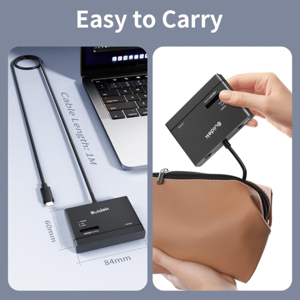 Lector Disco Duro M.2 y SATA Carcasa SSD Externa M2 PCIe NVMe Compatible con Cualquier Tamaño (M y M+B) y SATA de 2,5" 3,5" USB Tipo C 10 Gbps