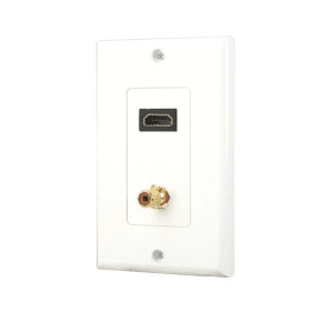 Faceplate 1 Rca 1 Hdmi Conector Hembra