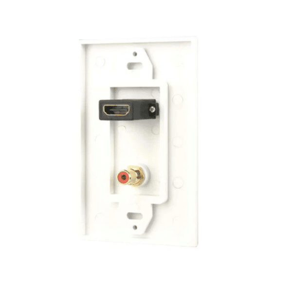Faceplate 1 Rca 1 Hdmi Conector Hembra
