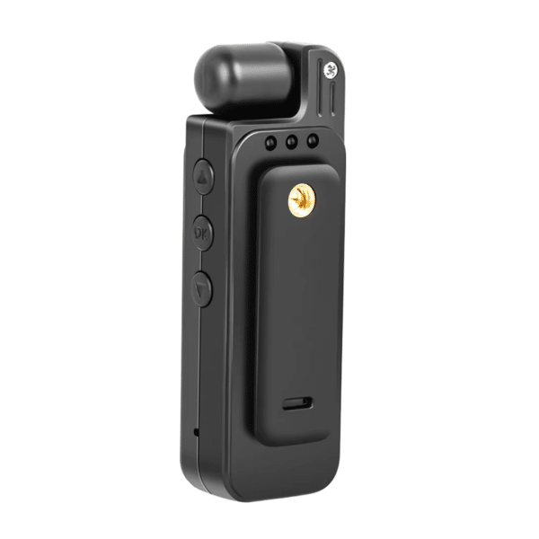 Mini Cámara Video Portátil HD Bodycam Camara Corporal Visión Nocturna Bicicleta Deportiva Lente Giratorio 180